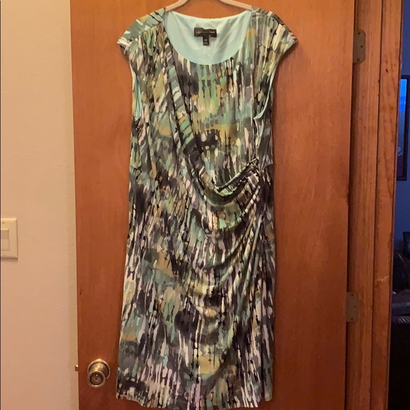 connected apparel Dresses & Skirts - Plus size water color dress 20W